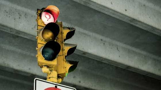 SUV na nag-beat ng red light, nabundol pedestrian na tumatawid