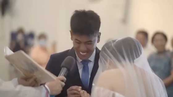 Bride, labis na natawa sa pagkakamali ng groom sa kanyang wedding vows