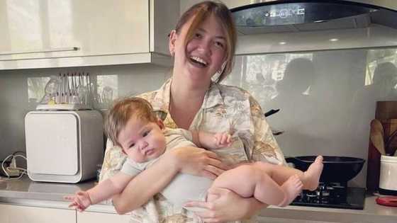 Angelica Panganiban posts adorable 'eating' montage of baby Amila