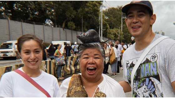 Cristine Reyes and rumored boyfriend joined protest against corruption