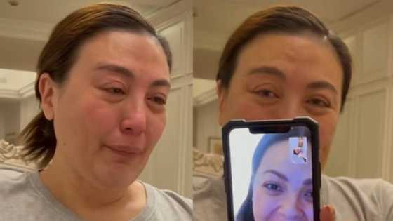 Sharon Cuneta, grabe ang naging pag-iyak nang makausap si KC Concepcion sa video call