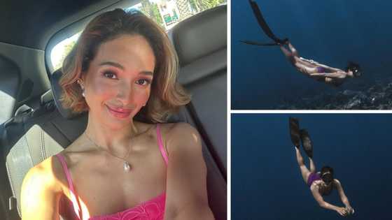 Sarah Lahbati, ibinida ang bagong nakamamanghang diving photos niya