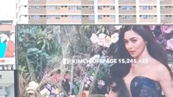 Kim Chiu gushes over her surprise birthday billboard along EDSA