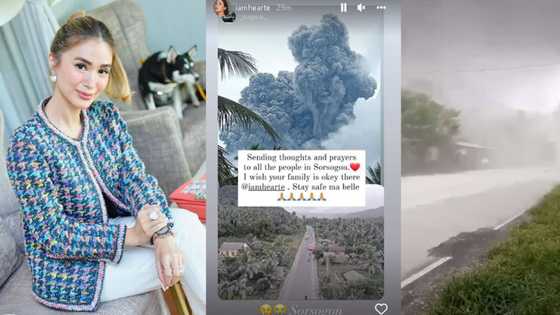 Heart Evangelista, ipinakita ang pagmamahal sa Sorsogon sa gitna ng pagputok ng Bulusan