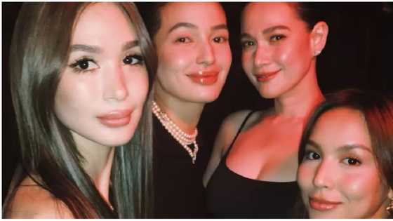 Bea Alonzo, Heart Evangelista, Sarah Lahbati, Kyline Alcantara, pinasayaw ng crowd sa party