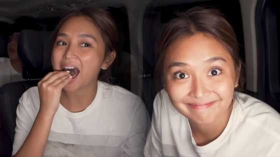 Kathryn Bernardo, walang arteng kumain ng chicharon bulaklak kasama si Daniel Padilla