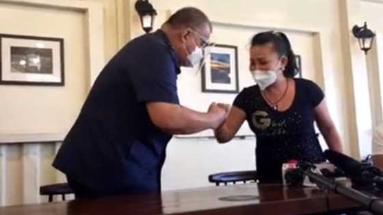 Christine Dacera's mom meets PNP officials, discusses PAL flight attendant's death with Sinas