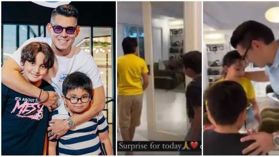 Richard Gutierrez receives heartwarming Father’s Day surprise from Zion, Kai