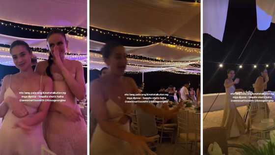 Anne Curtis, Georgina Wilson, tumakbo nang bibigyan ng tequila shots: "Kinatatakutan ng mga diyosa"