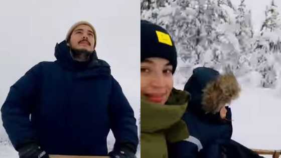 Video of Anne Curtis, Dahlia Amélie on a dog sled ride in Lapland goes viral