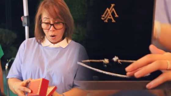 Mommy Pinty, inakalang Hermes bag at diamond set ang gift ni Alex Gonzaga sa viral vlog