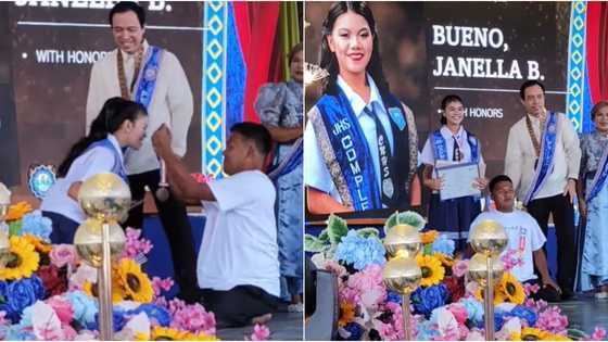Video ng proud moment ng isang ama na may kapansanan sa graduation ng anak, viral