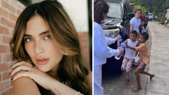 Sofia Andres joins relief efforts for earthquake-hit community in Cebu City