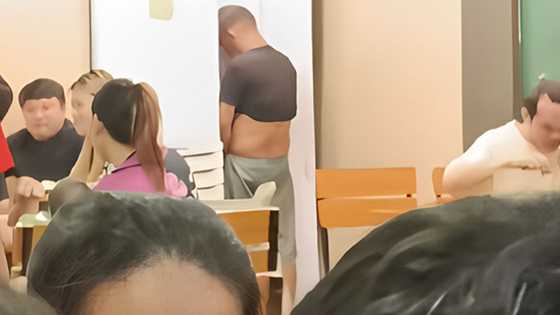 Fastfood aircon, ginawang "CR" ng isang may edad na lalake; mga kumakain sa resto, nawindang