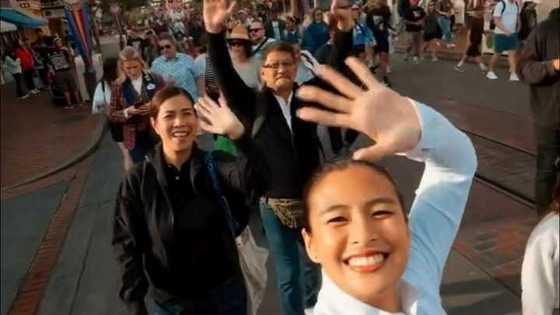 Gabbi Garcia, dinala ang mga magulang sa Disneyland para sa birthday ng kanyang ama