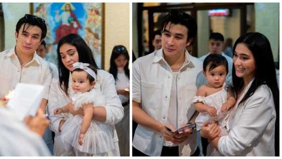 Rob Gomez & Shaila Rebortera’s baby girl got baptized: “Thank you God”