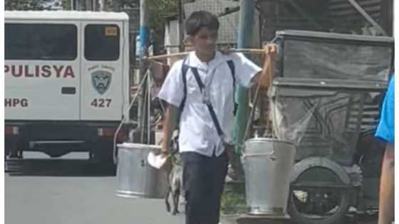 SHS na naglalako ng taho bago magklase, nabiyayaan ng e-bike at sidecar