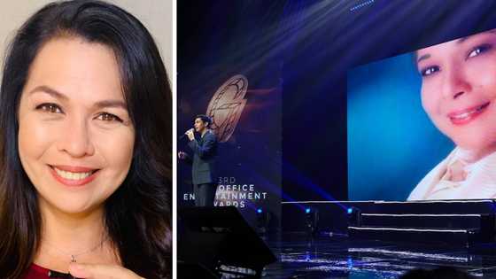 Lotlot de Leon emotionally reacts to son Diego Gutierrez’s performance for late Nora Aunor