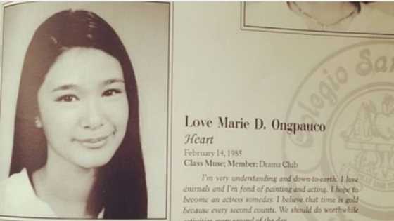 Heart Evangelista reposts yearbook photo showing her write-up, innate beauty