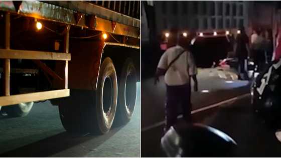 Motorcycle rider, dead on the spot matapos magulungan ng isang truck