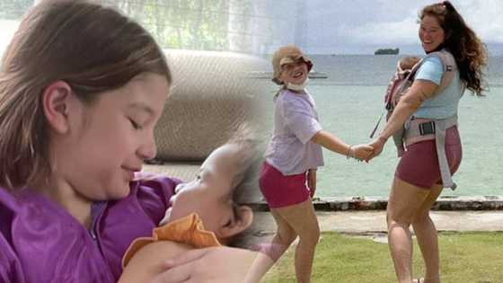 Andi Eigenmann reunites with daughter Ellie; shares "look of love" photo of Ellie and Lilo