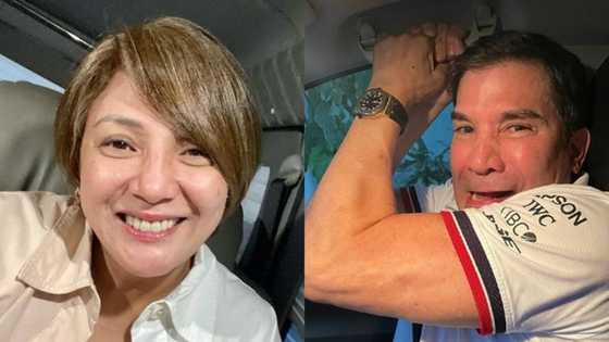 Edu Manzano posts hilarious snaps while riding in car with Cherry Pie Picache