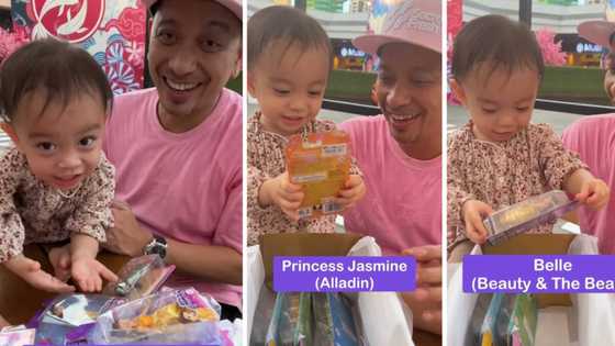 Video of Jhong Hilario's daughter Sarina taking on "Guess the Disney Princess Challenge" gains praise