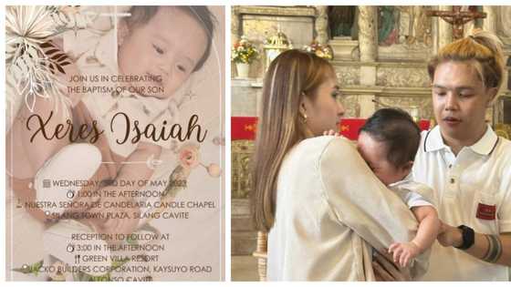 Xander Arizala shares moment from son Xeres’ baptism: “kahit konti lang tayo”