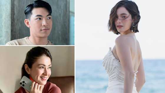 Celebrities gush over stunning pics of Barbie Imperial in pearl-filled dress