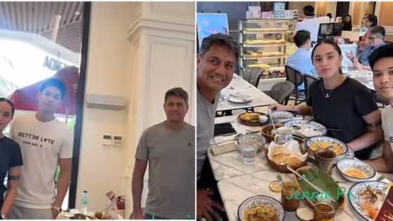 Juliana Gomez at Ricci Rivero, spotted kasama si Richard Gomez