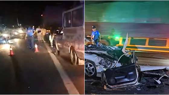 1 dead, 4 injured, after a car and truck deadly collision
