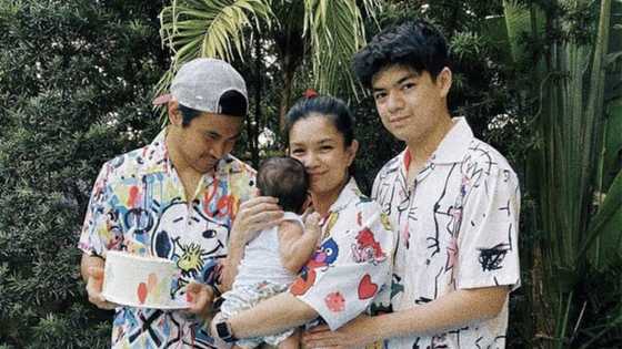 Meryll Soriano celebrates 4th month of baby with Joem Bascon with cute family photos