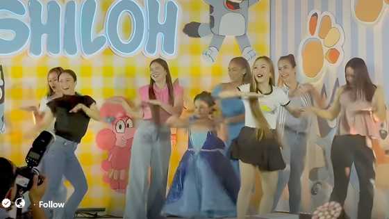 Anak ni Rochelle Pangilinan na si Shiloh, may dance number kasama ang SexBomb sa kanyang birthday