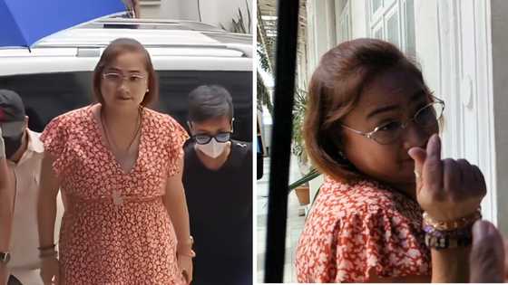 Sarah Discaya’s lighthearted gesture at DOJ visit draws attention