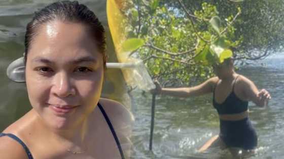 Judy Ann Santos, sinubukang manghuli ng talangka sa dagat