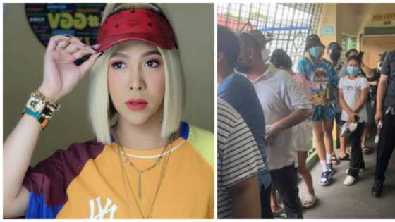 Vice Ganda, spotted na matiyagang nakapila para makaboto