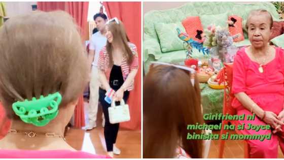Michael Pacquiao & rumored girlfriend Joyce Tan visit Mommy Dionisia