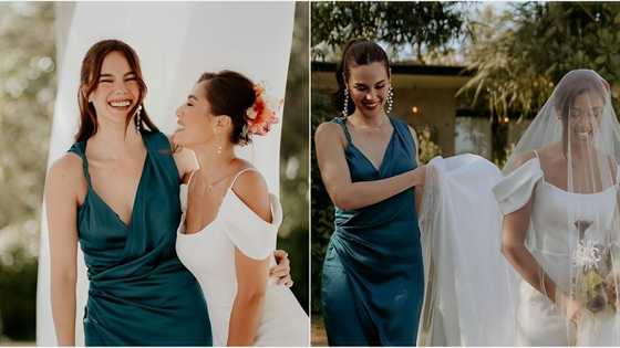 Catriona Gray shares photos from Sandra Lemonon's wedding