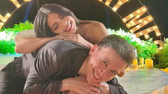 Arjo Atayde posts about engagement to Maine Mendoza; posts pics from proposal