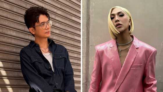 Vice Ganda, nag-iwan ng nakakatawang comment sa post ni Vhong Navarro na tila nagwapuhan sa sarili
