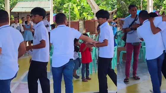Vid ng pagsorpresa ng ama sa Moving Up Ceremony ng anak na huli niyang nakita ay 2022 pa, viral