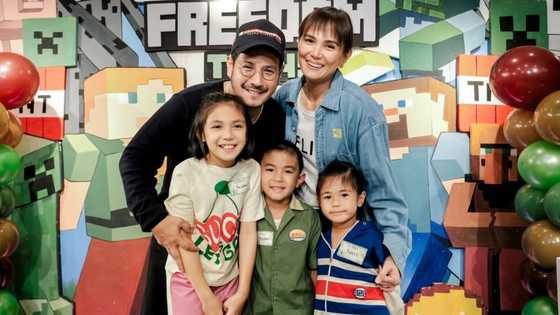John Prats, Isabel Oli throw Minecraft-themed birthday party for son Freedom