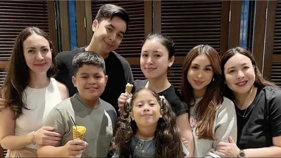 Julia, Claudia at Leon Barretto, nakasama ang mga kapatid sa ama