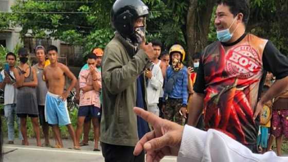 Anjo Yllana, tumulong sa mga biktima ng isang motorcycle-truck collision