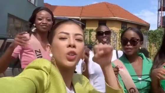 Herlene Budol, tinuruan ang mga kandidata ng Miss Planet International ng kantang "Moon"