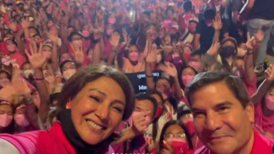 PieDu, masayang sumabay kumanta ng "Alapaap" kay Ely Buendia sa Iloilo grand rally
