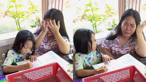 Video ng isang babae na umiiyak habang nagtuturo ng module, viral sa social media