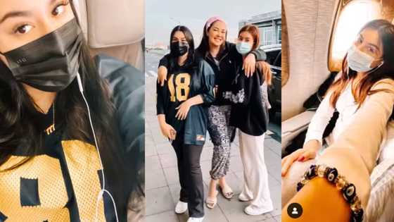 Ruffa Gutierrez, masayang inihatid sina Lorin at Venice sa airport para sa flight papuntang Istanbul