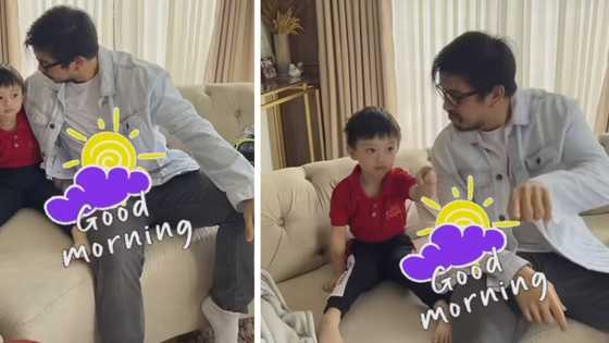 Rodjun Cruz, ibinida ang cute na pagsayaw ni Baby Joaquin kahit inaantok pa