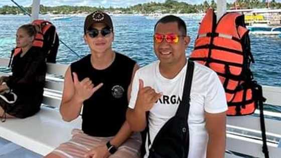 Dominic Roque at Sue Ramirez, namataang magkasama sa island hopping sa Siargao